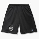 Anti Social Social Club Sports Shorts Black