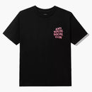 Anti social social klubb strö tårar t-shirt svart