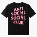 Anti social social klubb strö tårar t-shirt svart