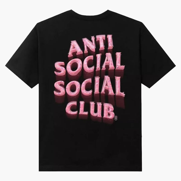 Anti Social Social Club Spinkling Tričko slzy černé