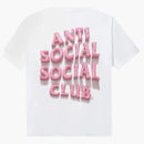 Anti Social Social Club Sprinkling Tears T-Shirt White