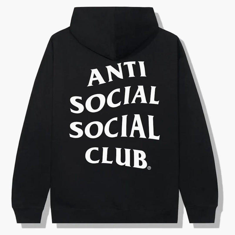 Anti Social Social Club Straight To Voicemail Hoodie Black