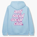 Anti Social Social Club Strawberry Slush Hoodie Blue