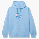 Anti social social klubb bedövad hoodie blå