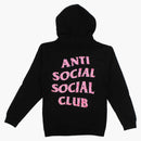 Anti social social klubb super kawaii hoodie svart