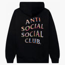 Anti Social Social Club tillfälligt minne hoodie svart