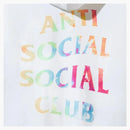 Anti Social Social Club Thai Dye Hoodie White