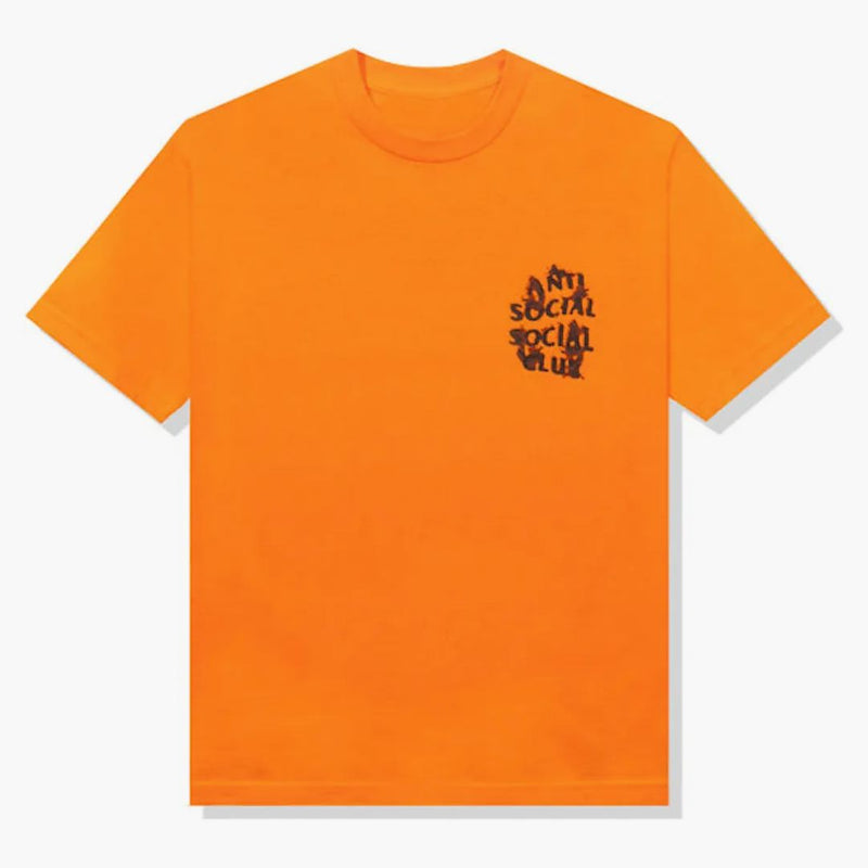Anti social social club the notebook t-shirt orange