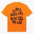 Anti Social Social Club La camiseta de cuaderno naranja