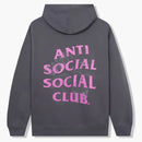 Anti Social Social Club The Shape Of Things Zip Up Hoodie Heather Grey
