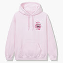 Anti social social club theories hoodie pink