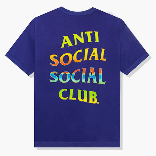 Anti social social club thermal internal t-shirt purple