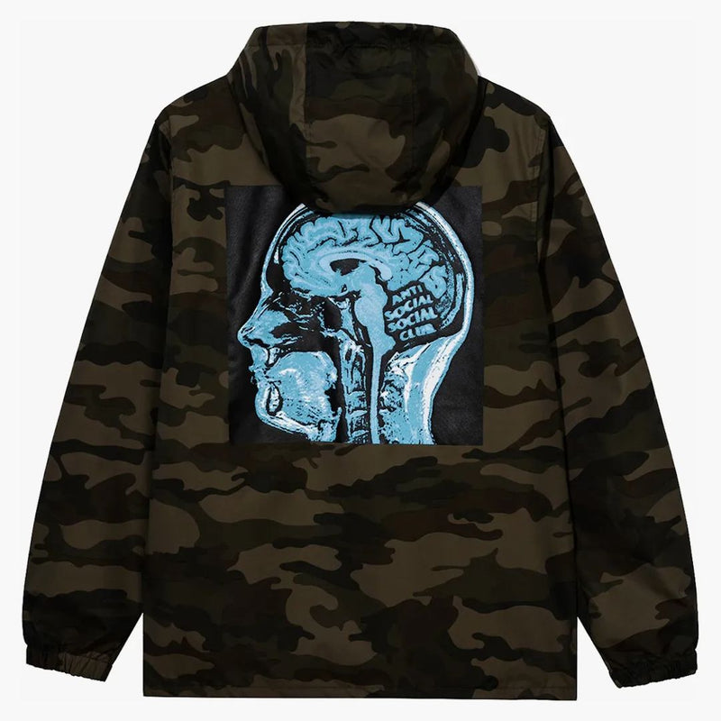 Anti Social Social Club Thought Process Anorak Forest Camo