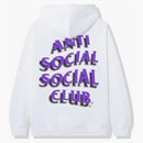 Anti Social Social Club Toned Down Hoodie White