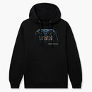 Anti Social Social Club rivna isär hoodie svart