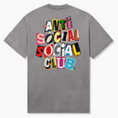 Anti social social club torn pages of our story tea gray