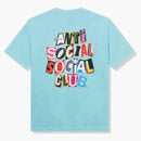 Anti Social Social Club Torn Pages Of Our Story T-shirt Blue