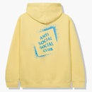 Anti social social klubb leksak hoodie gul
