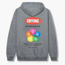 Anti social social club toy with me hoodie gray