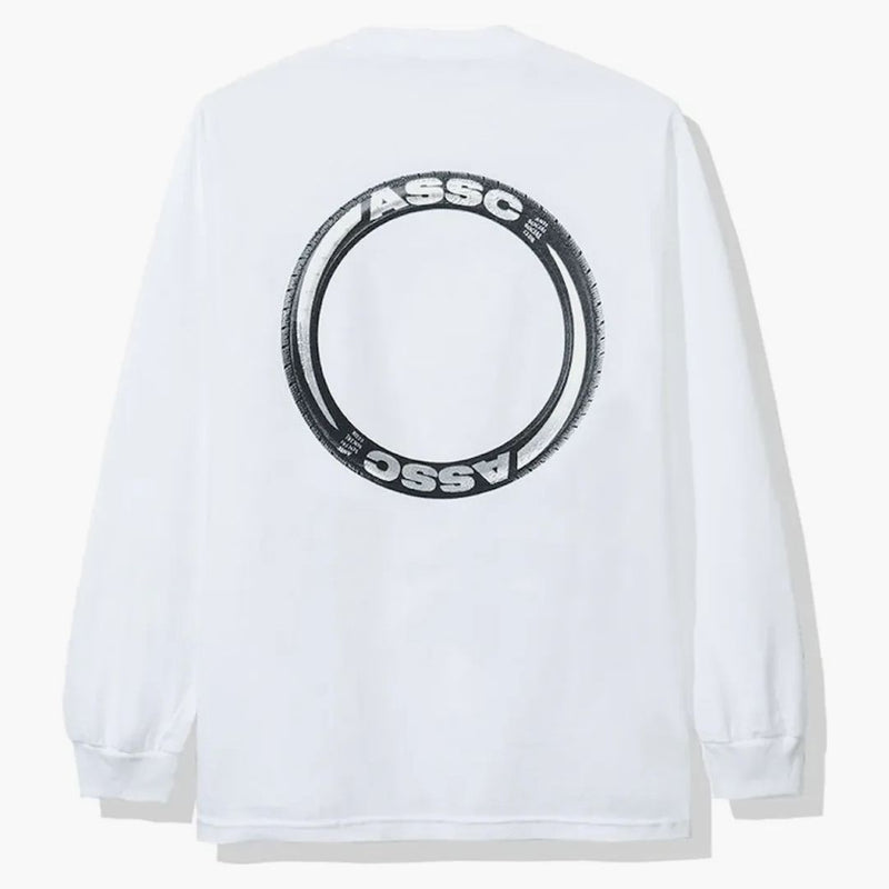 Anti Social Social Club Trofeo s dlouhým rukávem (FW19) bílý