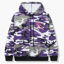 Anti Social Social Club True Colors Purple Hoodie Camo