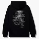 Anti Social Social Club Twisted Hoodie Black