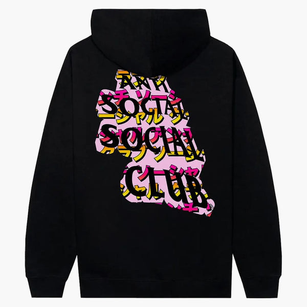 Anti Social Social Club Twisted Quickness Hoodie Black
