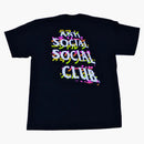 Anti Social Social Club Twisted Quickness Tee Black