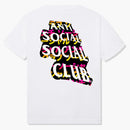 Anti Social Social Club Twisted Quickness Tee White