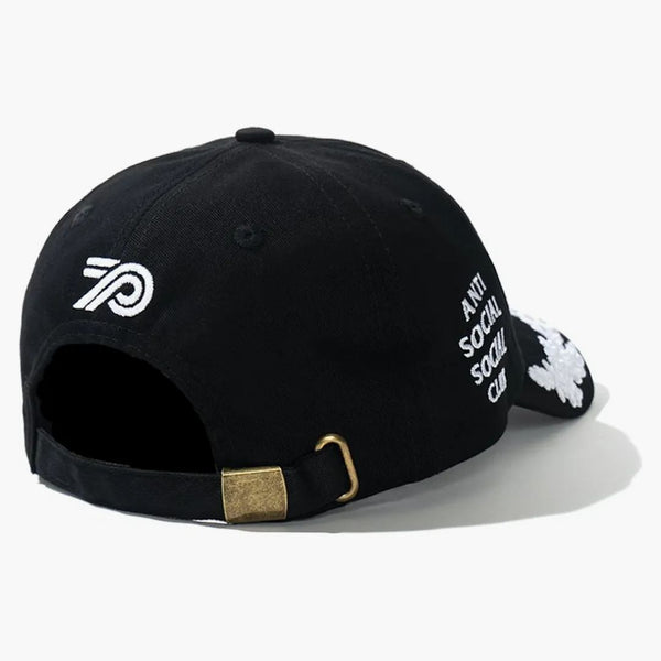 Club sociale anti -sociale UNDFTD X F1 Cap nero