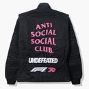 Anti Social Social Club Undftd X F1 Jacket Black