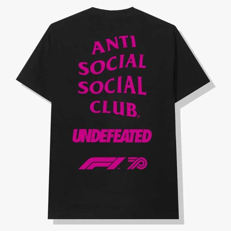 Anti Social Social Club Undftd X F1 Tee Black