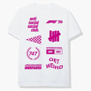 Anti Social Social Club undftd X F1 Tea White