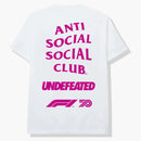 Anti Social Social Club undftd X F1 Tea White