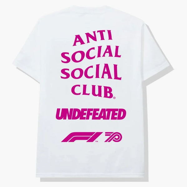 Anti Social Social Club UNDFTD X F1 čaj bílý