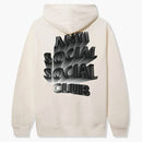 Anti -social social club unarable hoodie bone