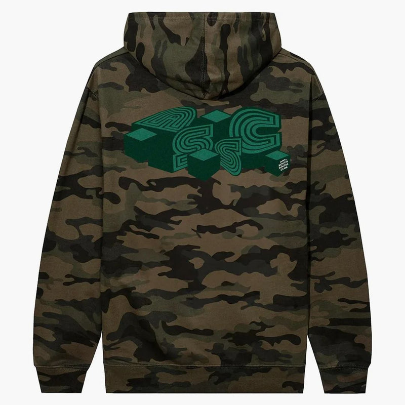 Anti Social Social Club Uncertaanty Hoodie Camo