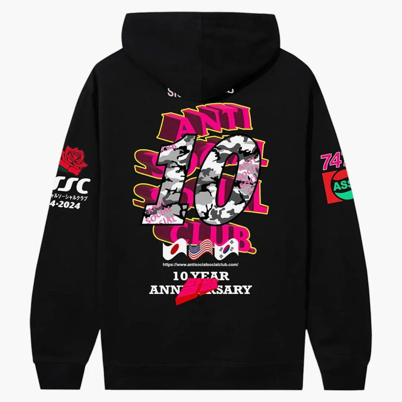 Anti Social Social Club Weird Years Hoodie Black