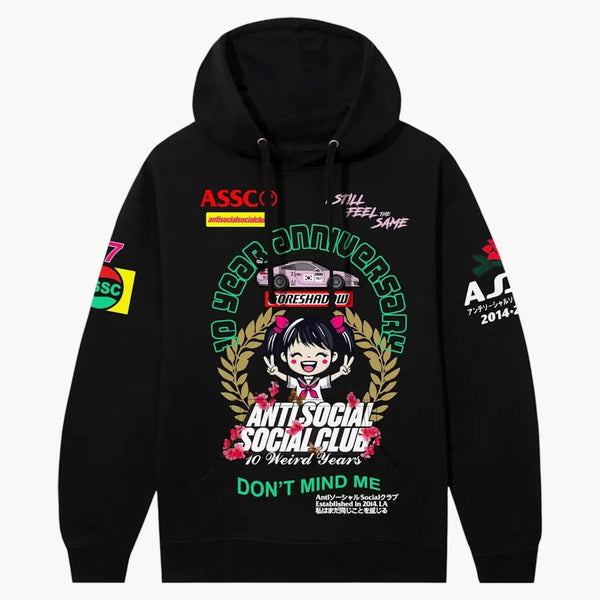 Anti Social Social Club Weird Years Hoodie Black