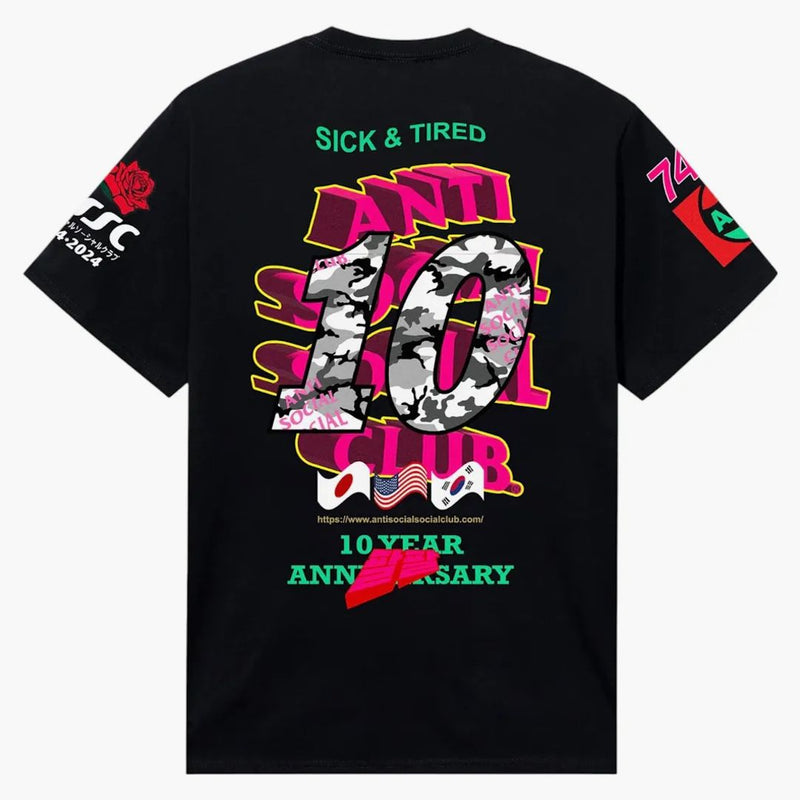 Anti Social Social Club Weird Years Tea Black