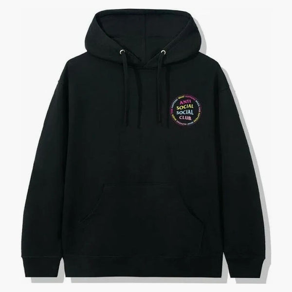 Anti social social klubb vad som hände hoodie svart