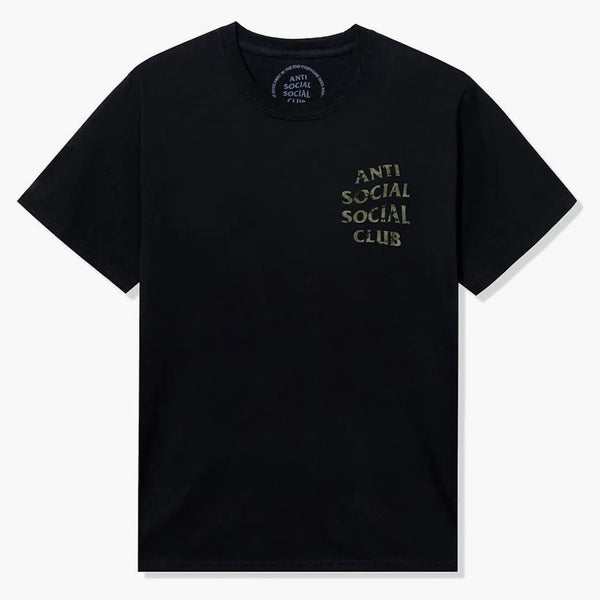 Anti Social Social Club Woody Green Camo Tea Black