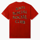 Anti Social Social Club Woody Green Camo Tea Red