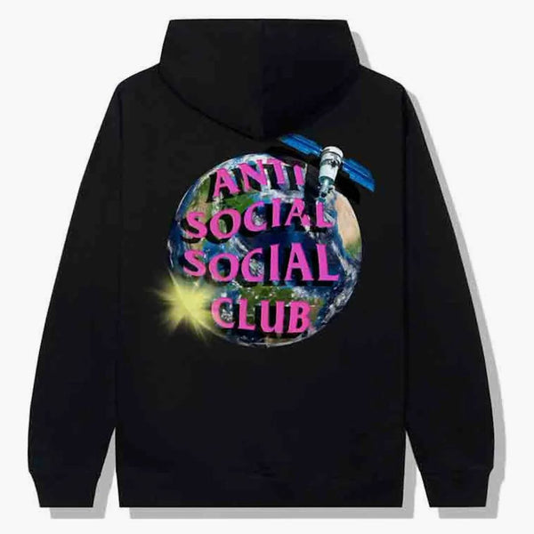 Anti Social Social Club Worldwide Hoodie Black