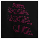 Anti social social klubb du skulle få hoodie svart förstå