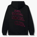 Anti social social klubb du skulle få hoodie svart förstå