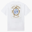 Anti Social Social Club Zig Zag Tee White