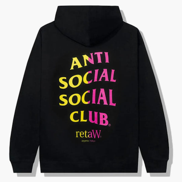 Anti Social Social Club Retax Hoodie Black