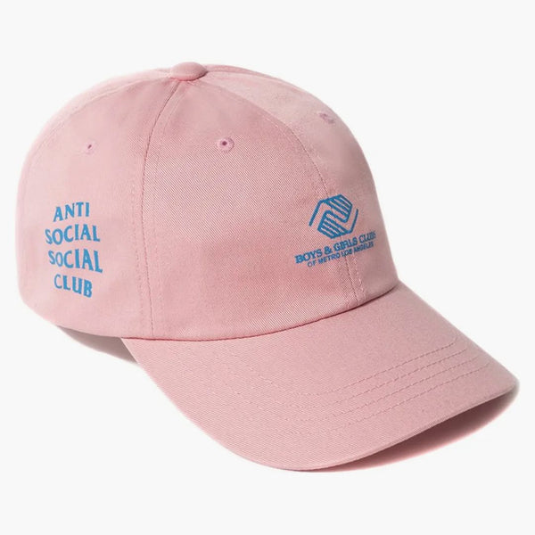 Club sociale anti -sociale x bgcmla cap rosa