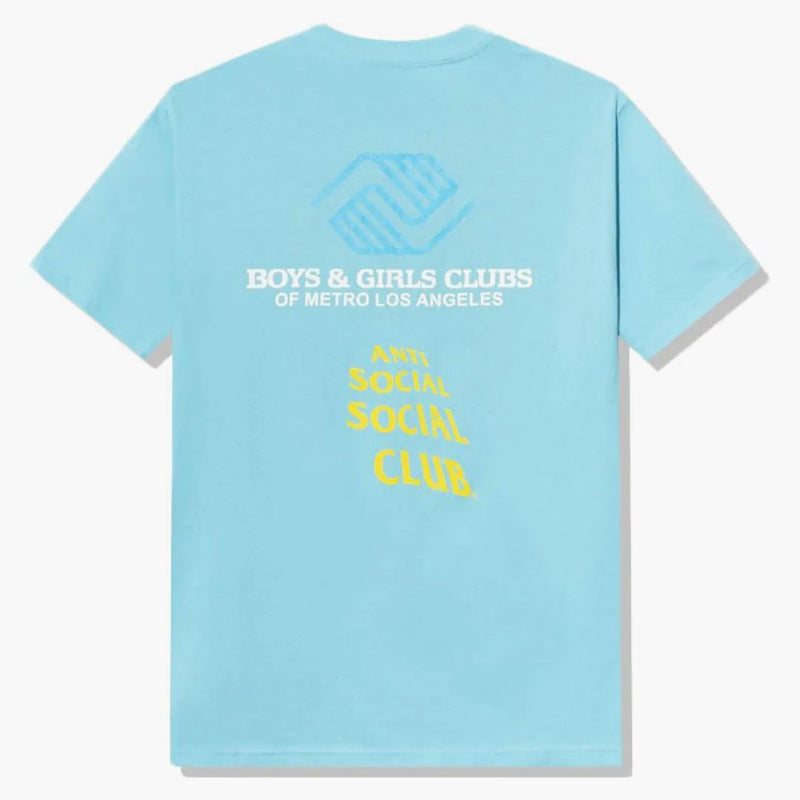 Anti Social Social Club X BGCMLA social emotional tea blue